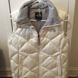 Quilted Northface down vest