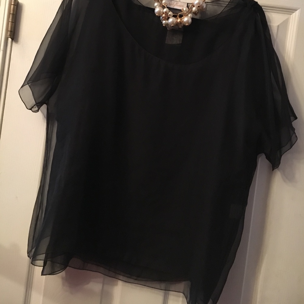 Sophy curson silk top