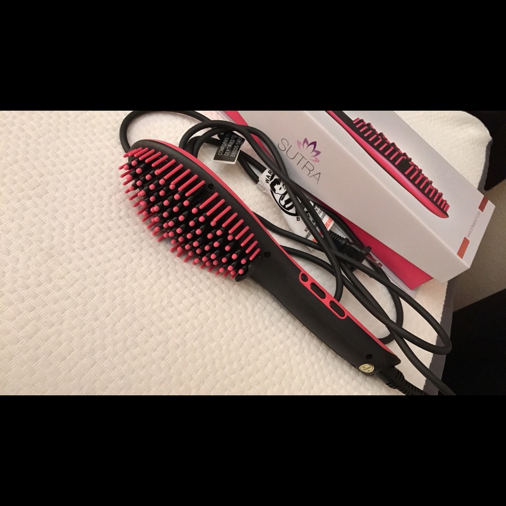 Ionic heat brush
