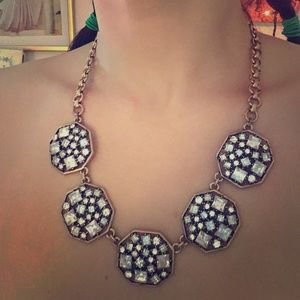 Diamond + Gold Unique Necklace