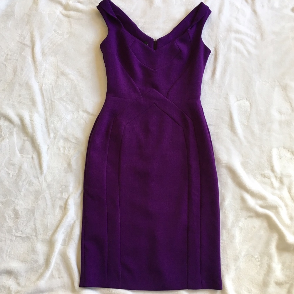 Purple Midi Dress