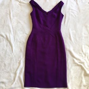Purple Midi Dress