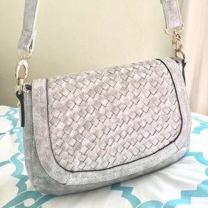 Vegan Woven Satchel Purse