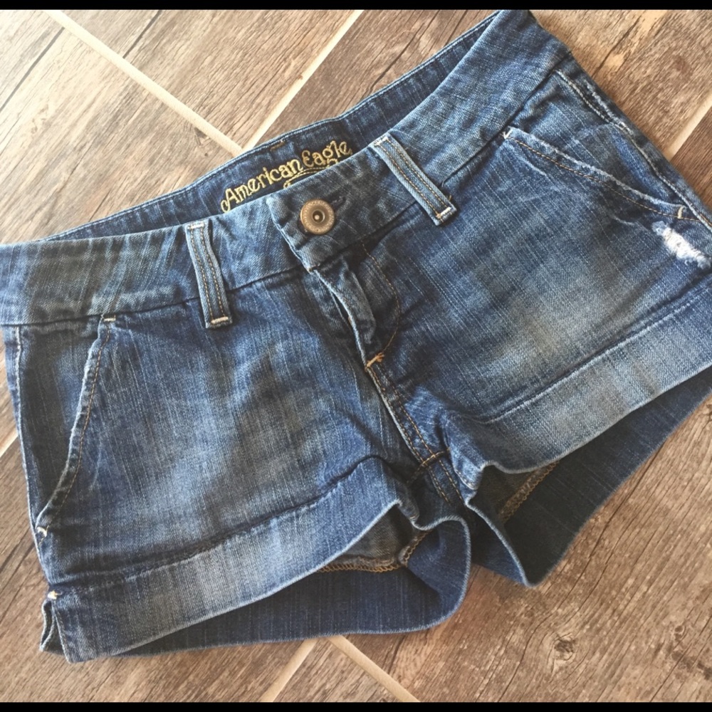 AE jean shorts