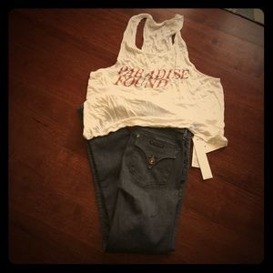 NWT~ Hudson Gray Skinny Jeans