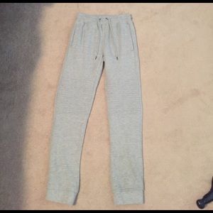 men's grey joggers