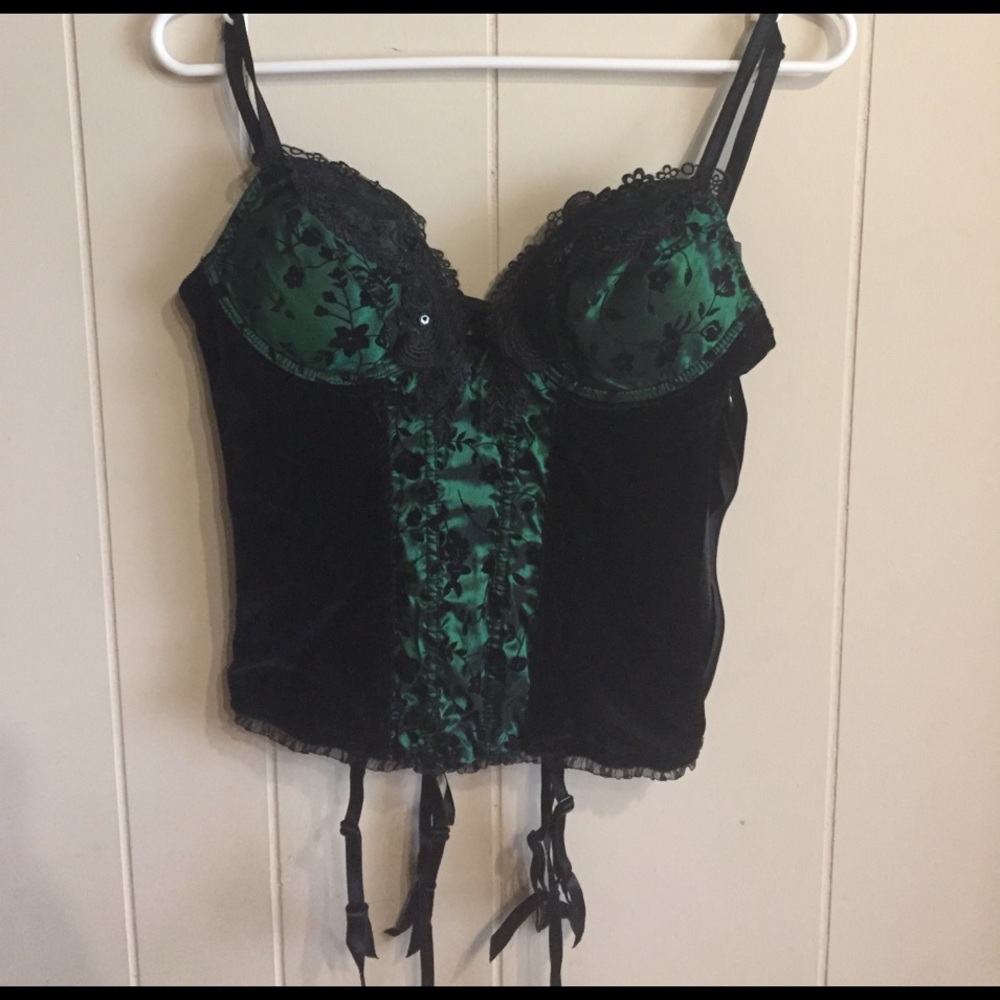 Sexy gothic corset lingerie