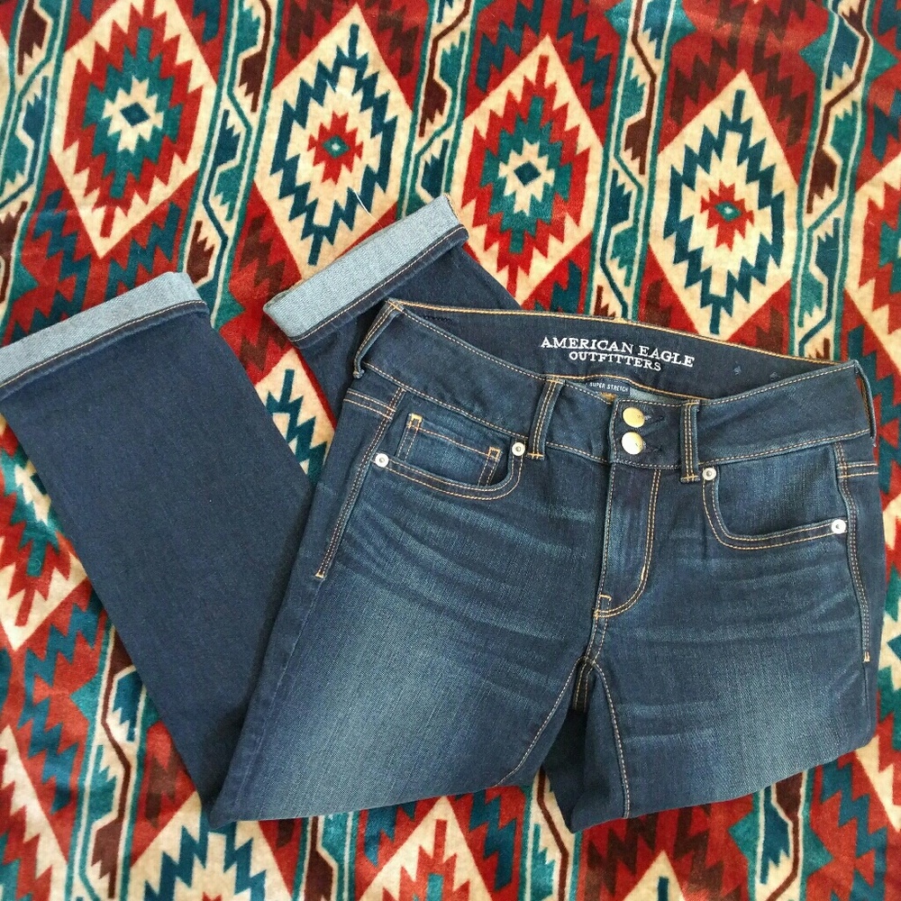 American Eagle cropped denim NWOT