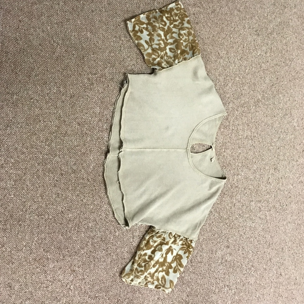 Free people cropped top