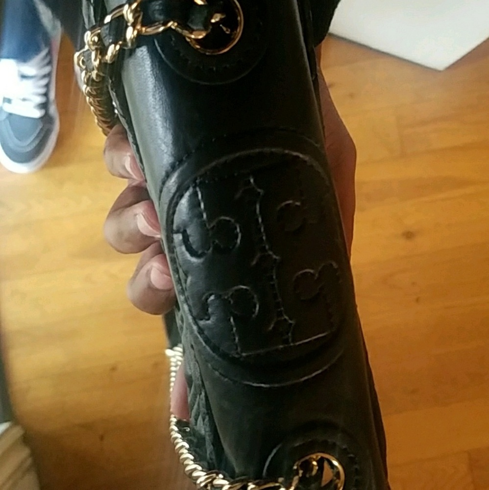 ?ON HOLD? Tory burch mini fleming purse