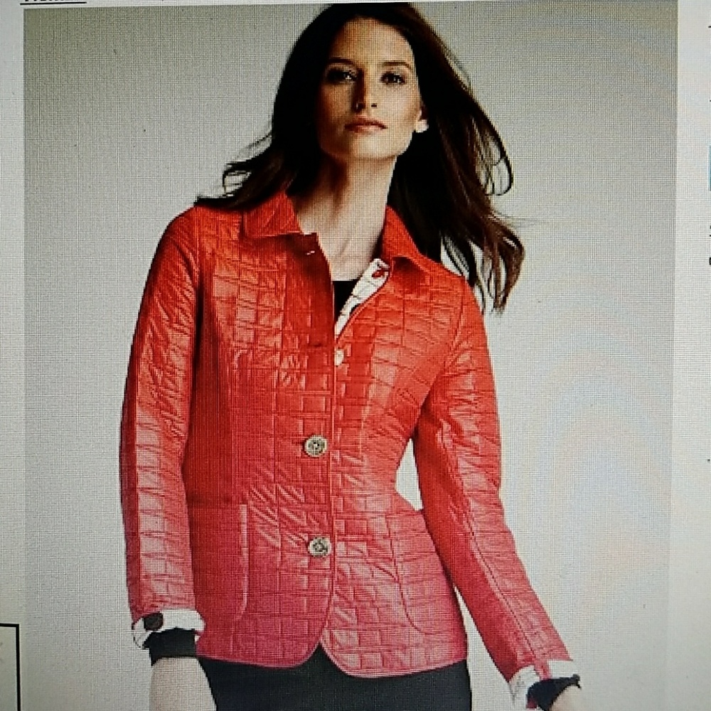 Kate Spade New York Signature Spade quilted jacket