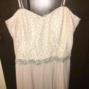 Light pink prom/formal dress.