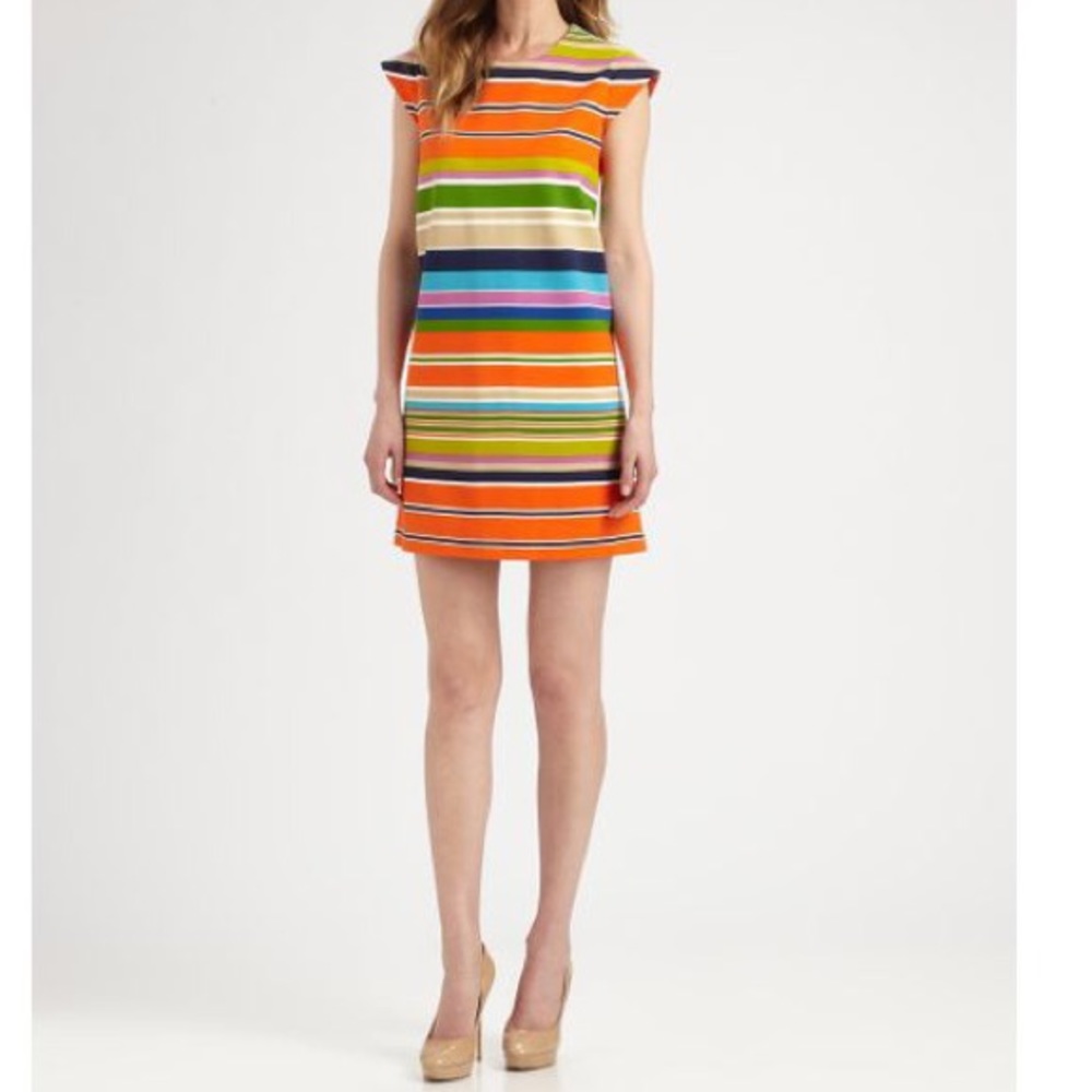 Kate Spade Multi Colored Stripe Dress
