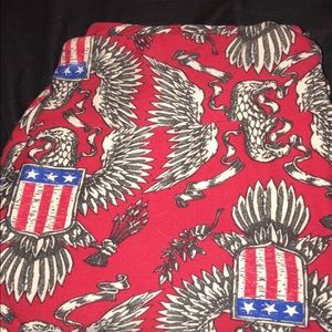Lularoe Americana leggings tc