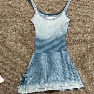 Blue tank top