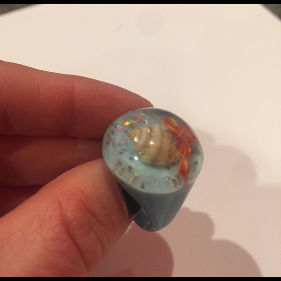 Buy 1 get 1 FREE! Sparkle seashell ring - Picture 4 of 4