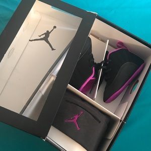 Baby Jordan 12 Retro , Purple and Black 1c