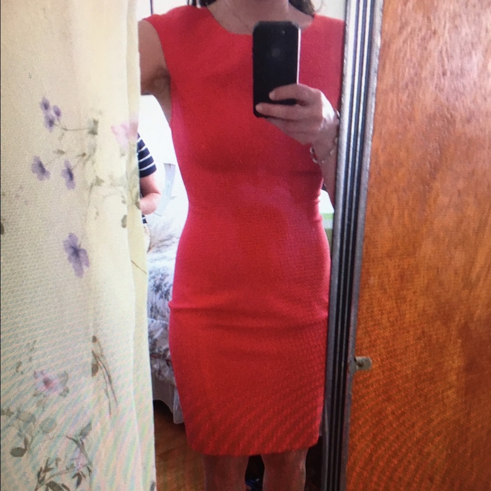 ABS Allen Schwartz Coral dress