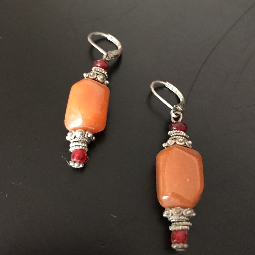 2 for $14 Boho. Real stone & sterling silver