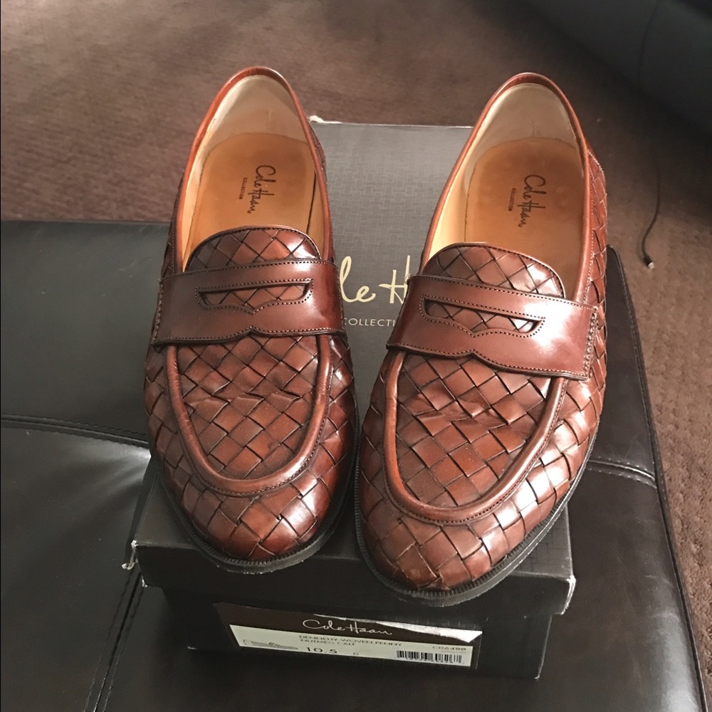 Cole Hann woven loafer 10.5