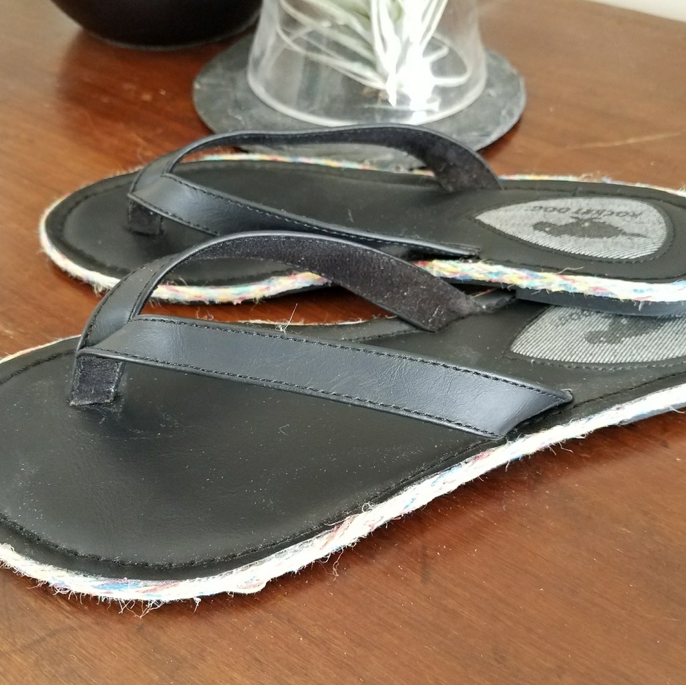 Black Rocket Dog sandals