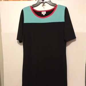 LuLaRoe Julia Dress EUC