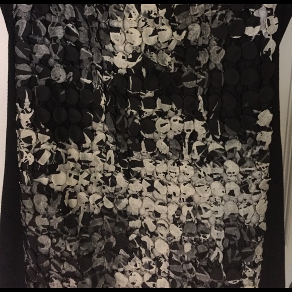 Vivienne Tam Black White Bamboo Hidden Print - Picture 3 of 6