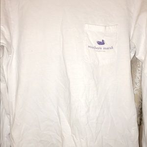 Long sleeve southern marsh t-shirt
