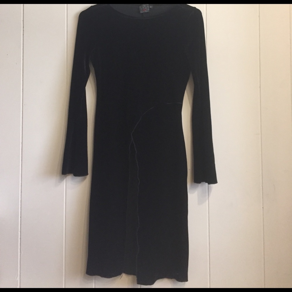 Classy goth asymmetrical shirt/dress