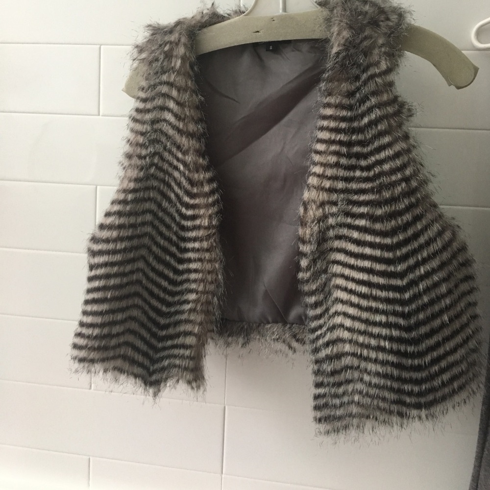 Cecio Faux Fur Vest