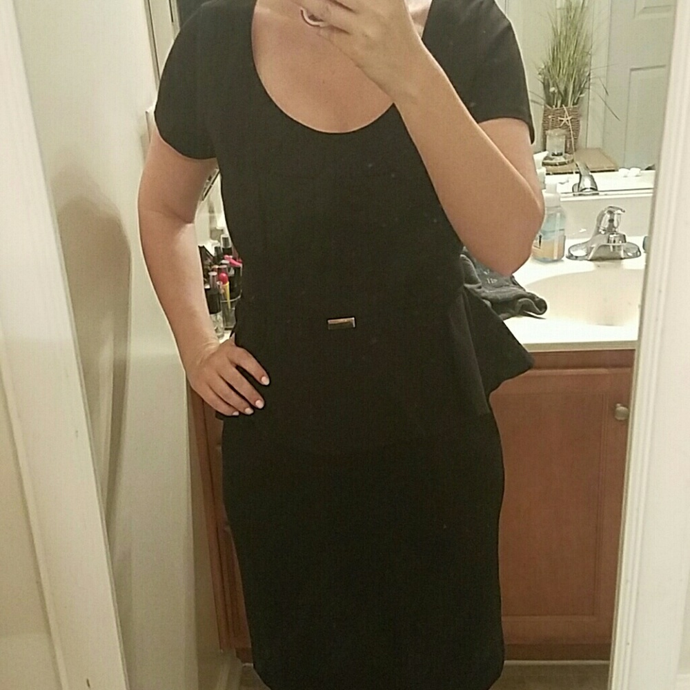 Peplum dress