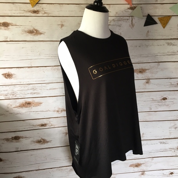 LAST ONE βπΌ β¨HOST PICKβ¨GOAL DIGGER Muscle Tee - Picture 2 of 8