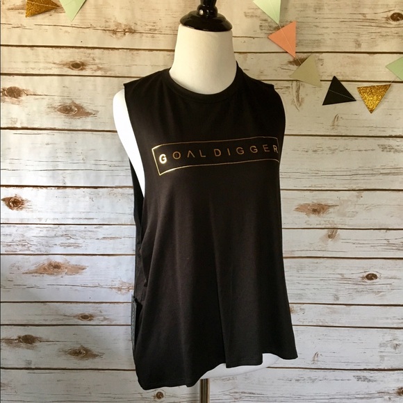 LAST ONE βπΌ β¨HOST PICKβ¨GOAL DIGGER Muscle Tee - Picture 6 of 8