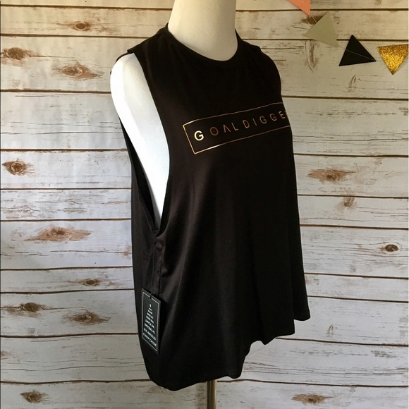 LAST ONE βπΌ β¨HOST PICKβ¨GOAL DIGGER Muscle Tee - Picture 7 of 8