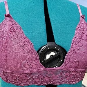 3, M/L, lightly lined, lace bralettes from Aerie