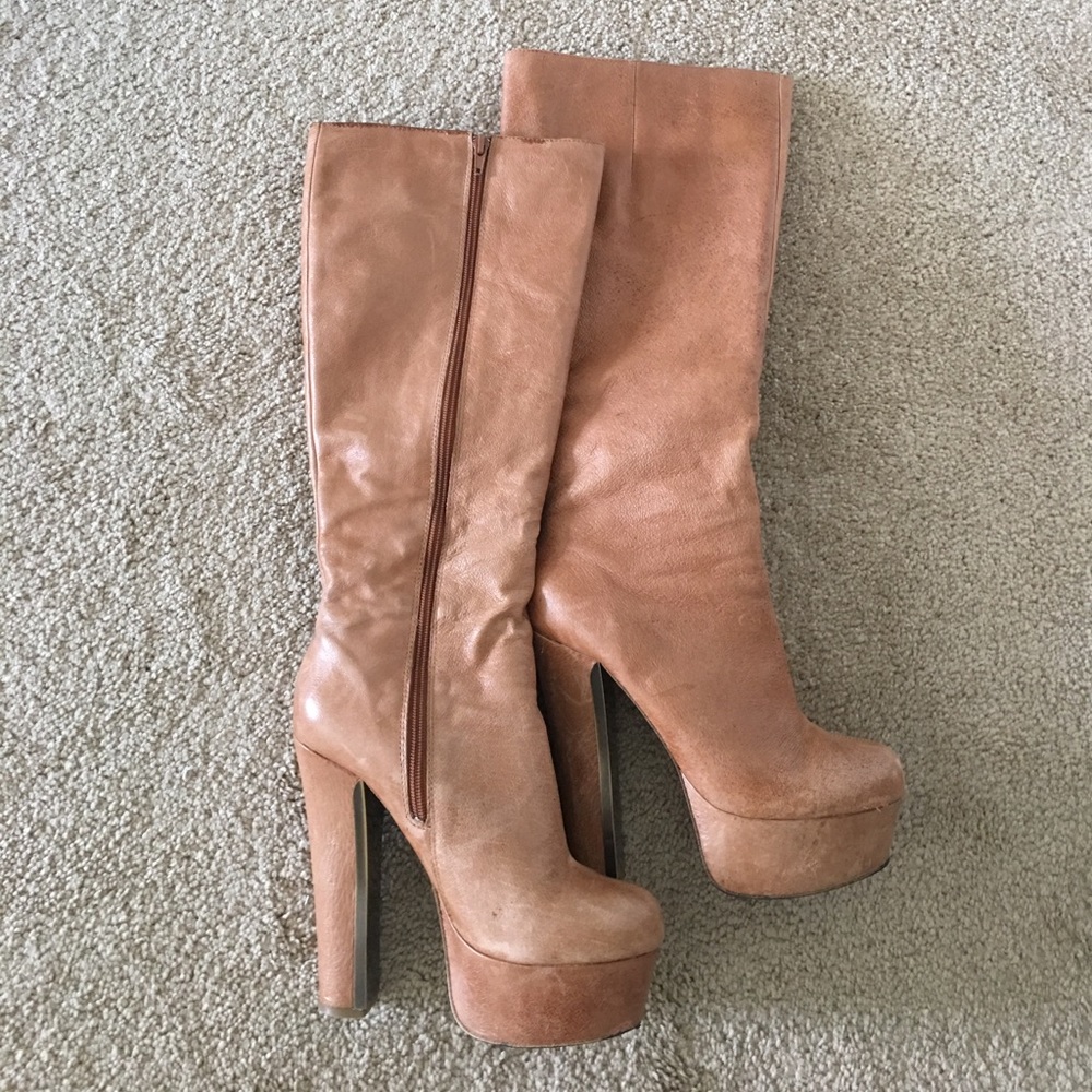 Bakers Leather Boots! - Picture 1 of 6