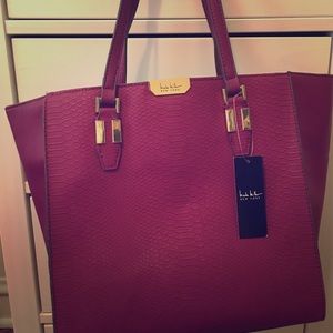Nicole Miller New York winterberry tote