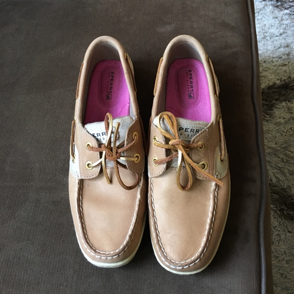 Sperry Top-Sider Gold Glitter