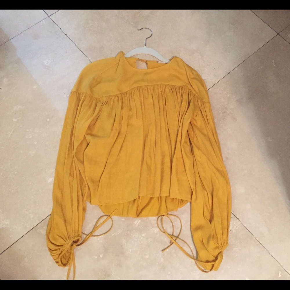 Boho Mustard Long Sleeve