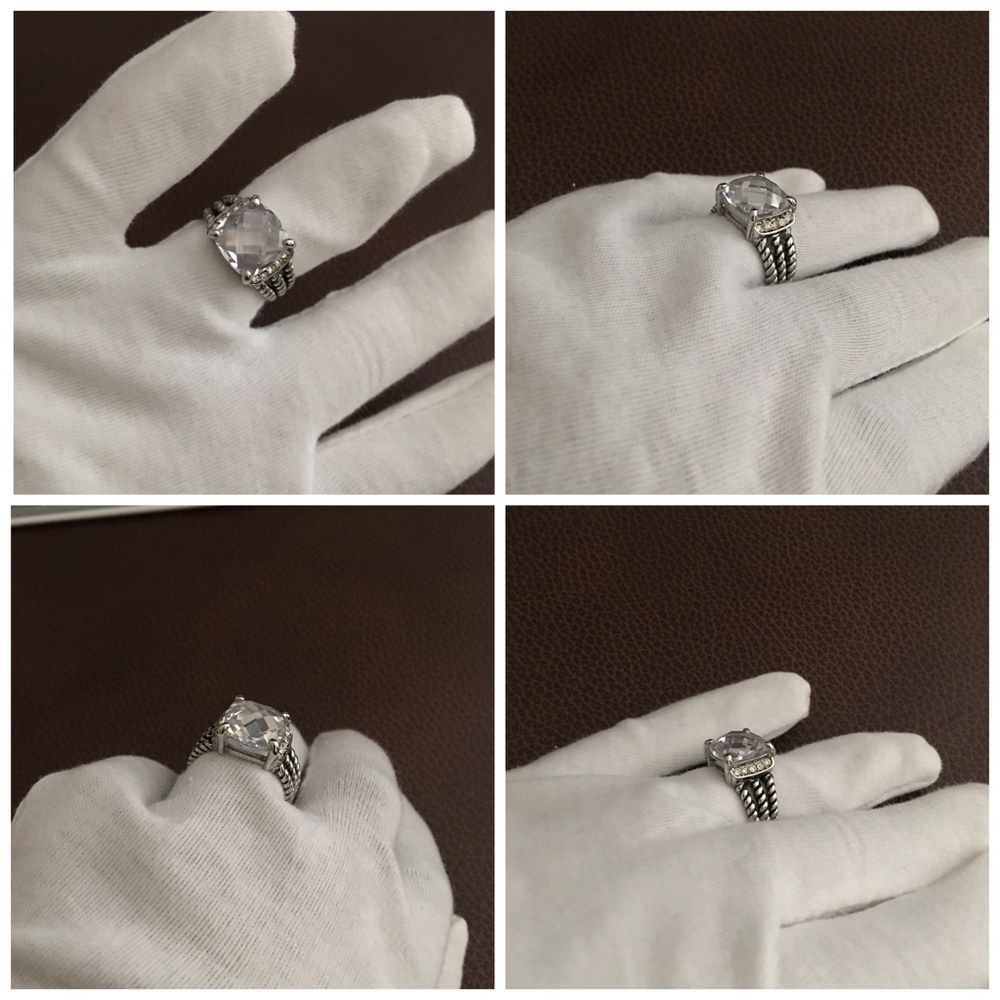 Petite 3 Row Cable Ring