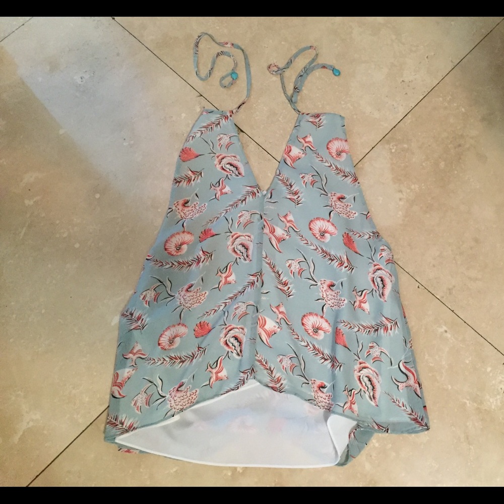 Seashell Halter Top