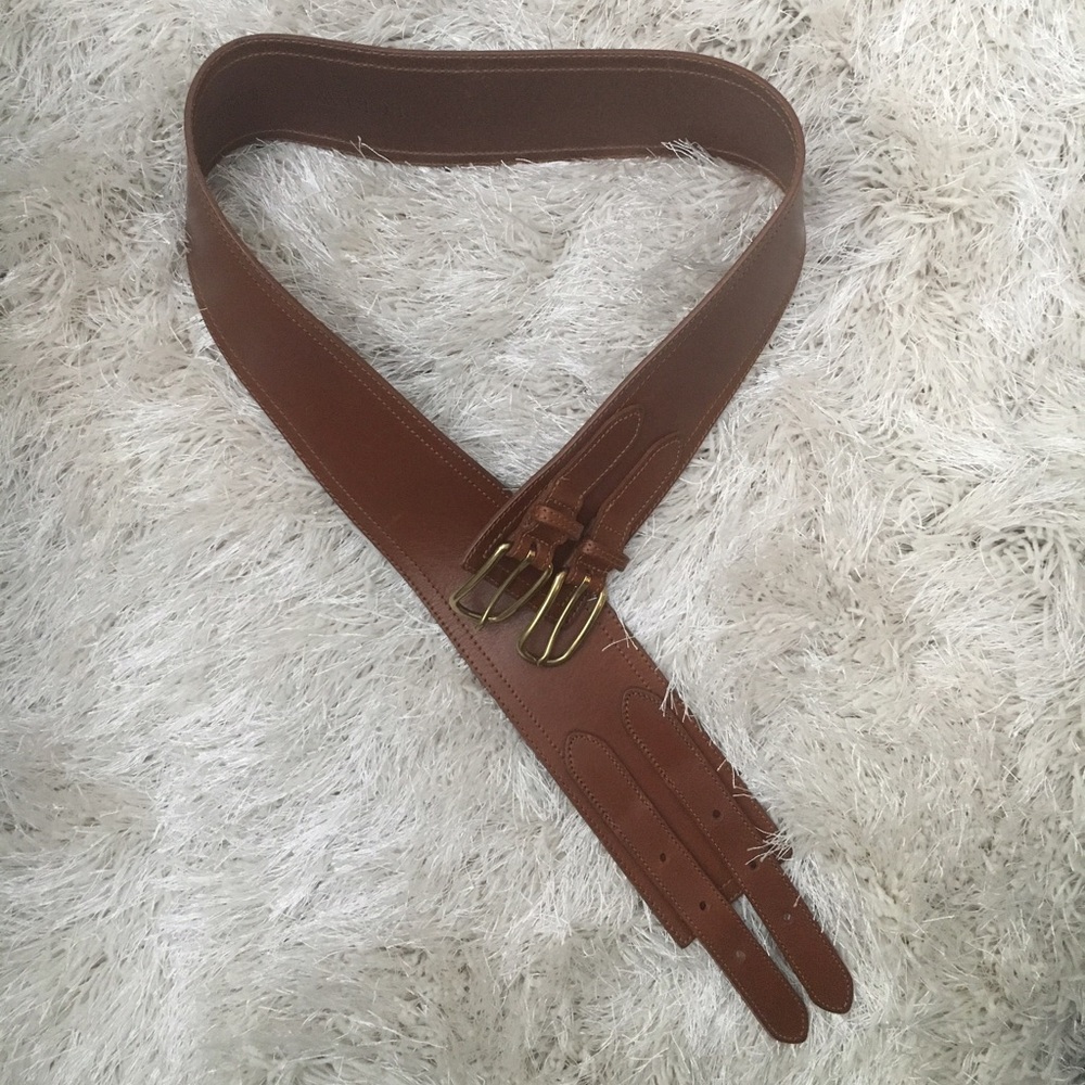 Jcrew Tan genuine Italian leather belt