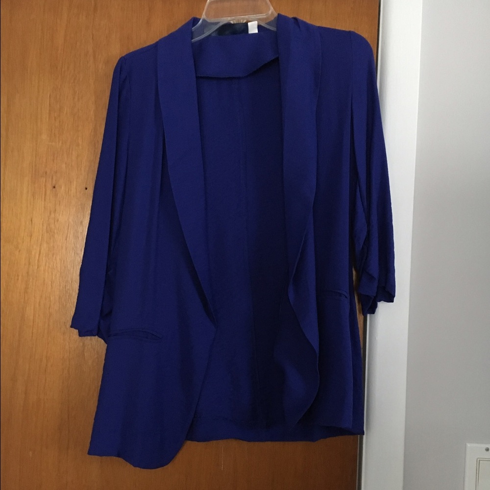 Blue blazer