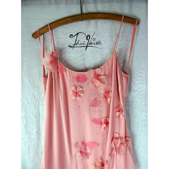 BCBGMaxAzria Dresses & Skirts - **SALE!*** BCBG - PINK SILK PARTY DRESS <3