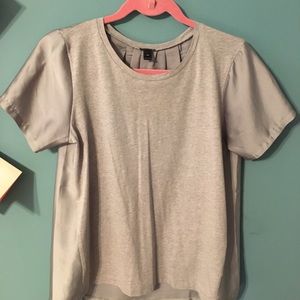 J Crew Mixed Media Top