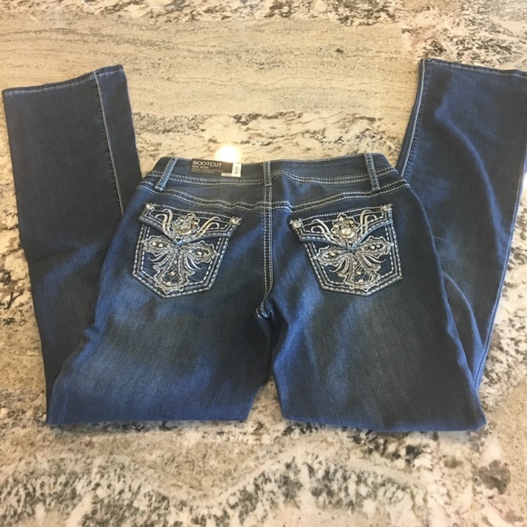 72% off Apt. 9 Denim - NWT! Apt 9 Bootcut Bling Jeans! from Danielle's closet on Poshmark