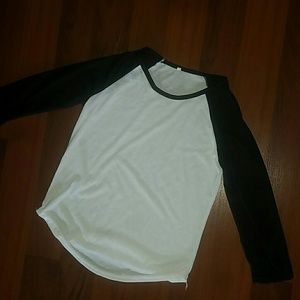Girls baseball tee