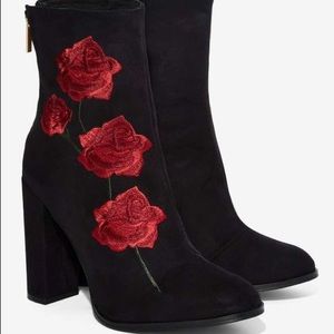 Intentionally Blank Rosa Embroidered Boot in Black