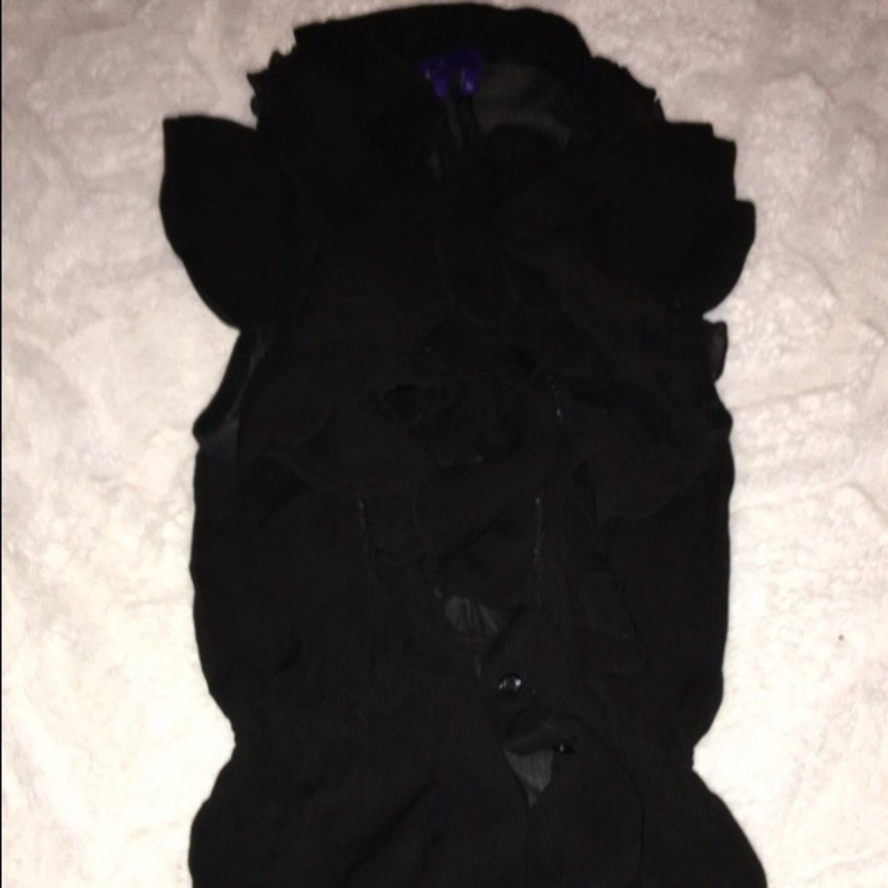 Ruffled shirt