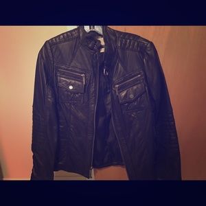 Leather jacket
